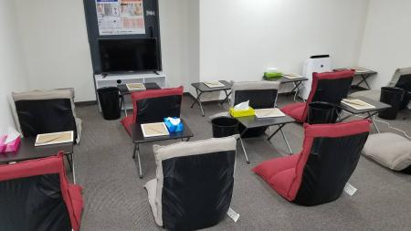 充実した待機場