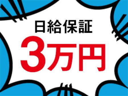 日給保証3万円!