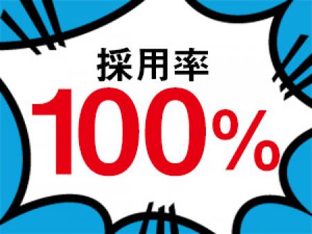 採用率100%