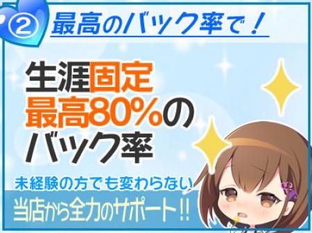 最高のバック率でお出迎え♪
