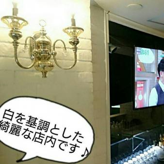 綺麗でお洒落なお店です!