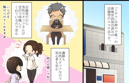 マンガでミヤコを紹介1
