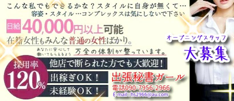 出張秘書ガールの求人