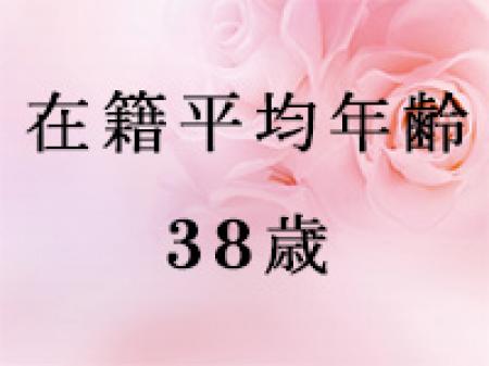 在籍平均年齢38歳