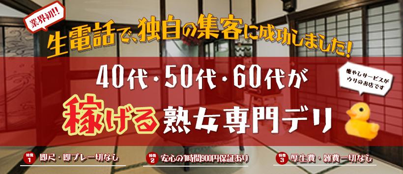熟年カップル安城~生電話からの営み~の求人