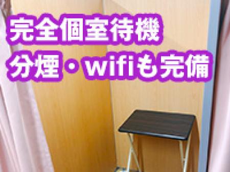 待機中は自分の時間をお過ごしください。