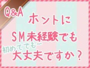 ホントにSM未経験でも大丈夫ですか?