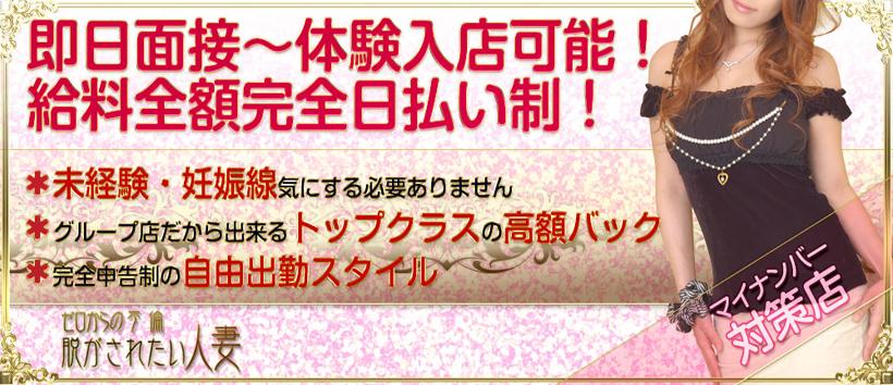 脱がされたい人妻千葉駅前店の求人