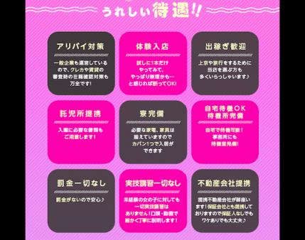 充実の待遇