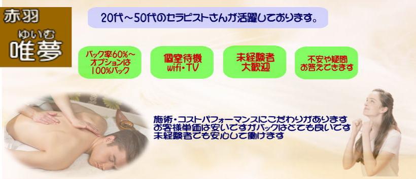 赤羽 唯夢の求人