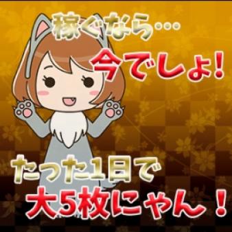◎1日大5枚らくらく♪