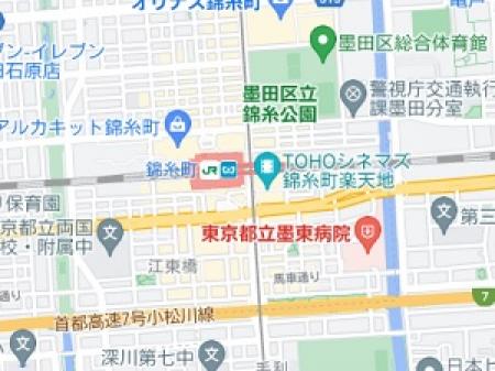 錦糸町駅南口より 徒歩3分です!