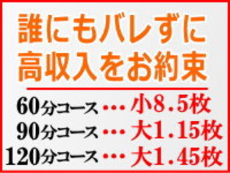 他店にくらべて高い給与だから稼げます!