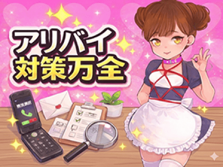 アリバイ対策万全！！　