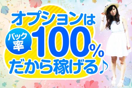 オプションはバック率100%