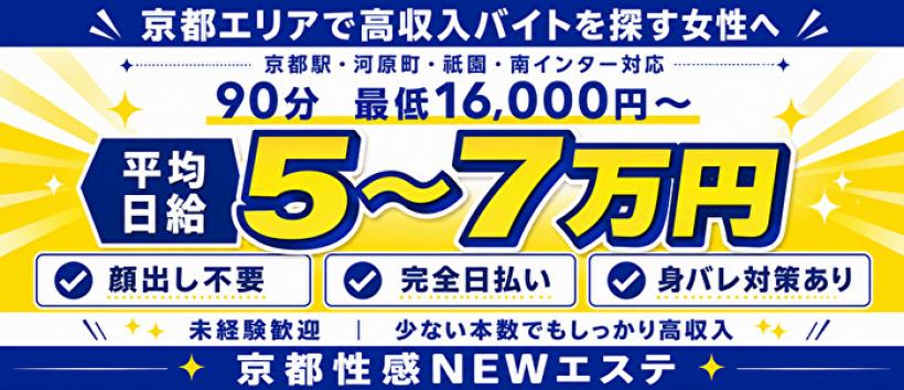 京都性感NEWエステの求人